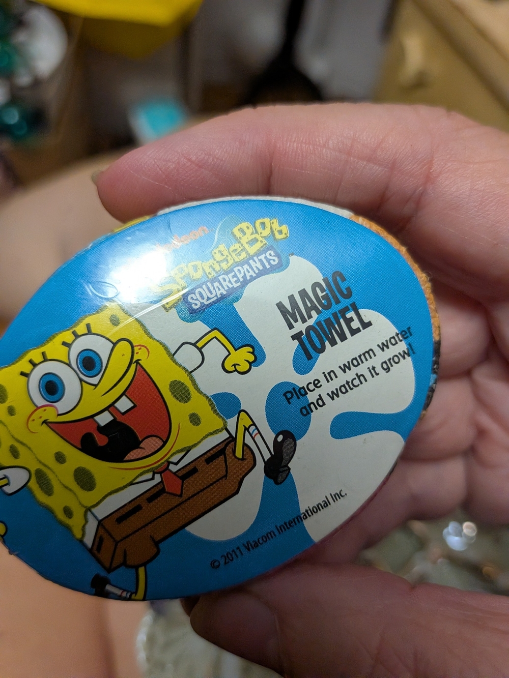 SpongeBob SquarePants Magic Towel